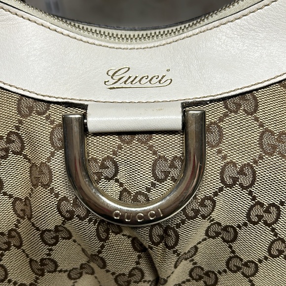 ❤️❤️ Sold❤️❤️ Gucci Abbey GG logo monogram canvas bag - Picture 4 of 7
